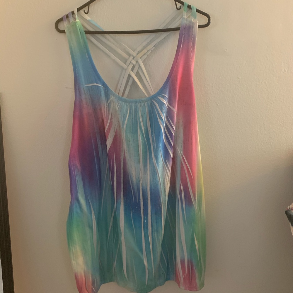Maurices Tie-dye Tank size 2